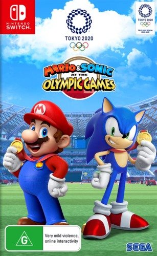Mario & Sonic at the Tokyo Olympic Games Switch Game NEW
