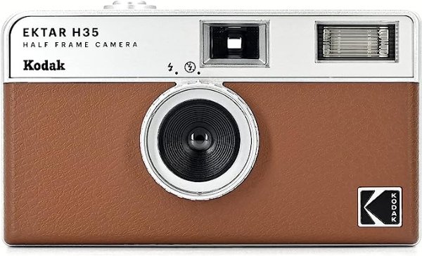 Ektar H35 Half Frame Camera, Brown