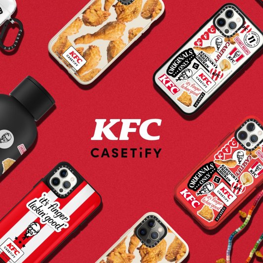 KFC x CASETiFY 梦幻联动 8月26日上线KFC x CASETiFY 梦幻联动 8月26日上线