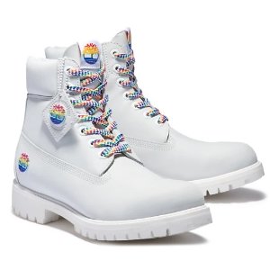 上新：Timberland Pride Month 特别限定款马丁靴 罕见白色骑士靴