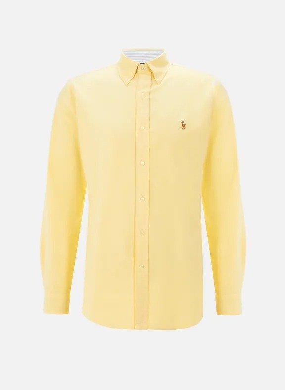 淡黄色衬衫