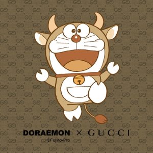 Gucci x Doraemon 哆啦A梦联名款 $1275到手价收老花腰包