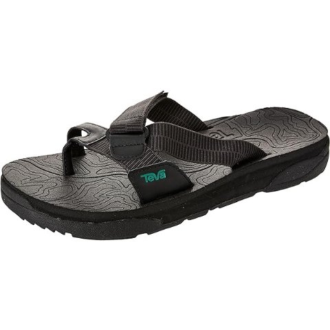 Teva黑色凉拖