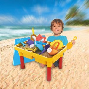 SOWOW 沙河玩具桌15件套 多功能戏水桌 室内外可用