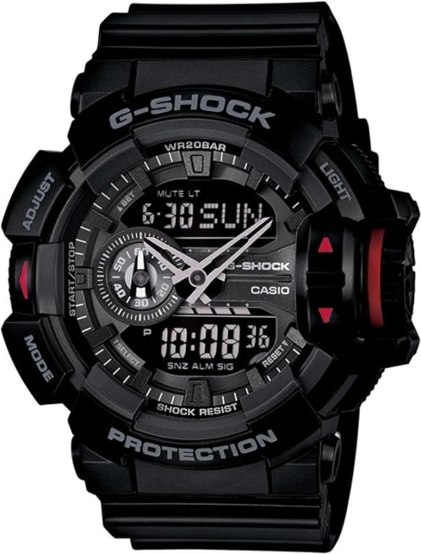 G-Shock Analog 黑色电子表