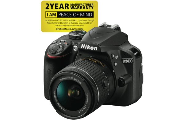 Nikon 791490 D3400 Single Lens 