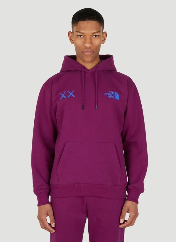 x KAWS 紫色卫衣