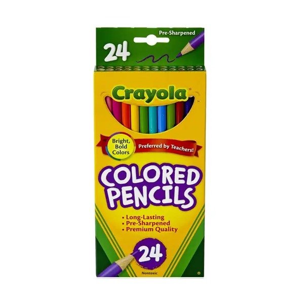 Crayola 彩色铅笔24支