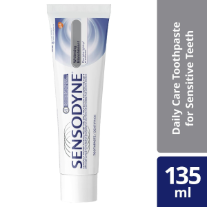 史低价：Sensodyne Toothpaste 舒适达美白抗过敏牙膏 135ml 家庭装