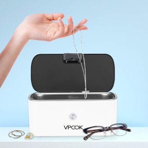 Amazon 超声波清洁机闪促 360°全面清洁 眼镜、首饰等均适用