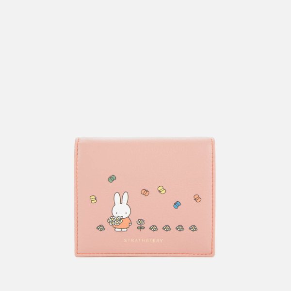粉色米菲折叠钱包