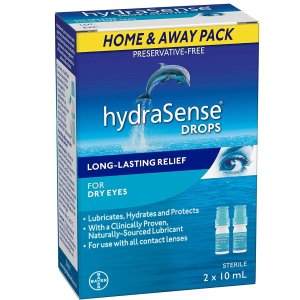 HydraSense 润眼液2瓶*10ml 佩戴隐形眼镜可用