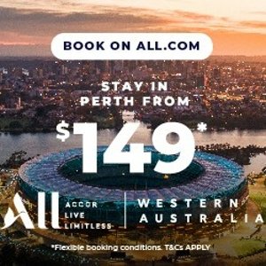 Accor雅高酒店限时特惠 新南威尔士州、堪培拉、西澳适用
