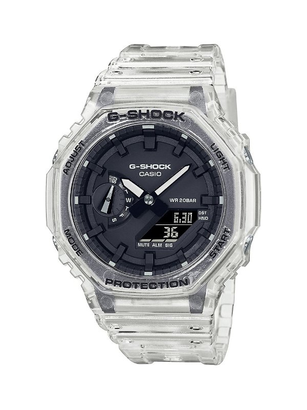 Skeleton G-Shock Resin-Strap Watch Skeleton G-Shock 树脂表带手表