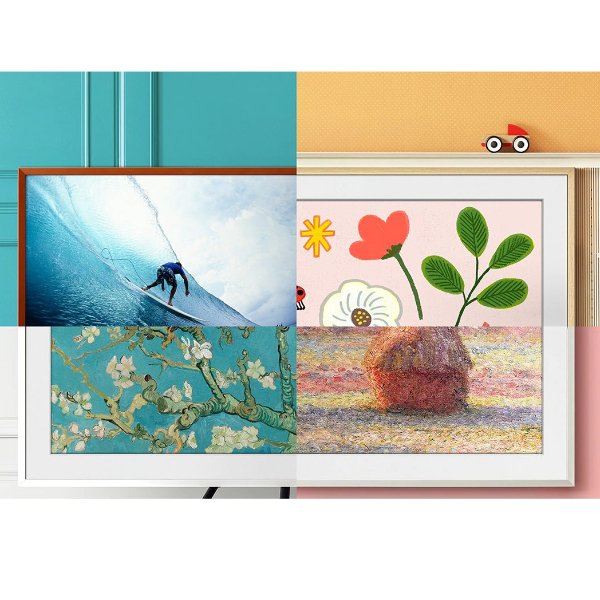 QLED光质量子点电视 画壁系列 框出艺术的电视