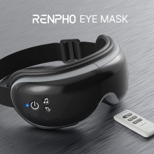 史低价：RENPHO 蓝牙眼部按摩器 可遥控 缓解眼疲劳、促进睡眠