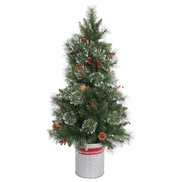 4-FT 圣诞树，带LED灯