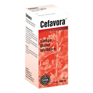 德国特效药：CEFAVORA 银杏+山楂+槲寄生口服滴剂 100ml