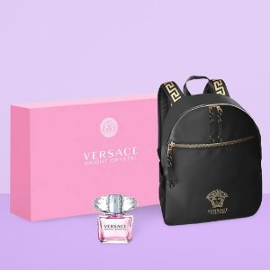 Versace 买香水送双肩包| 粉钻香水套装价值$132(价值$242)