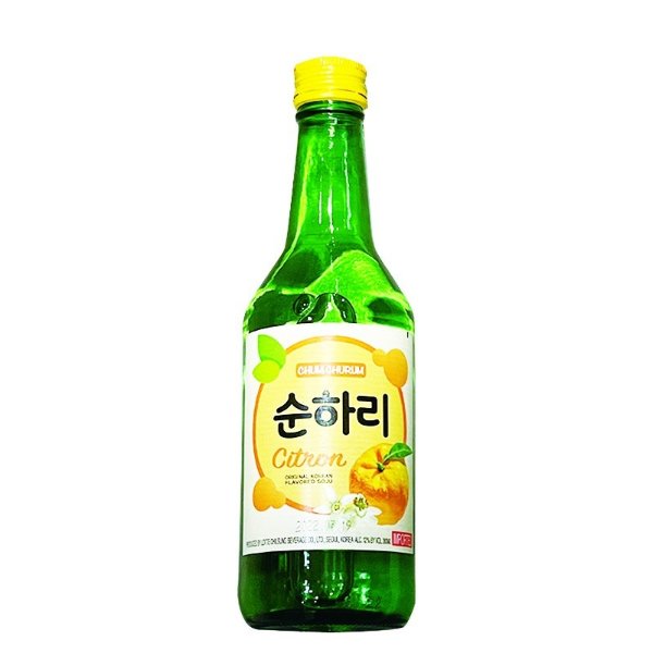 韩国乐天 烧酒 柠檬味 12%vol 360ml