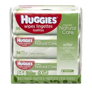 Huggies Natural Care 无香型婴儿湿巾 168张