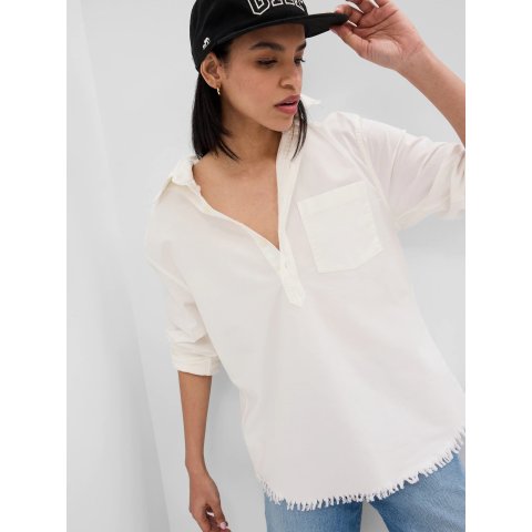 × The Brooklyn Circus 毛边衬衫