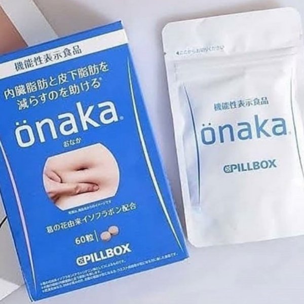 ONAKA 瘦肚子膳食酵素 1盒60粒 无副作用 腹部赘肉粉碎机