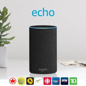 史低价：Amazon Echo 2代 智能语音管家 多色可选