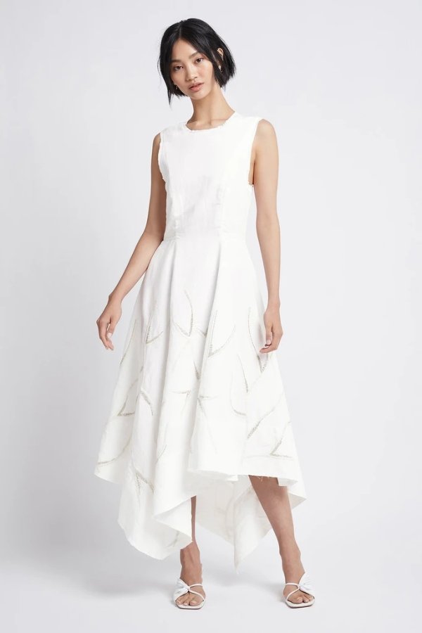 Blanc白色中裙