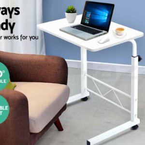 eBay 可调高度便移动木制书桌 四色可选