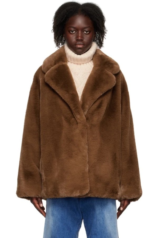 Brown Savannah 毛绒夹克
