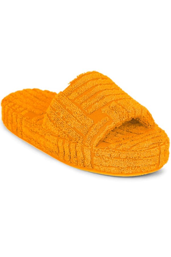 RESORT SPONGE SLIPPERS | TANGERINE