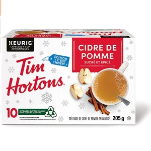 史低价：Tim Hortons 热苹果酒Apple Cider-K Cup胶囊 浓郁香甜