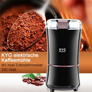 KYG 咖啡豆研磨机热促 优质不锈钢刀片研磨更快速