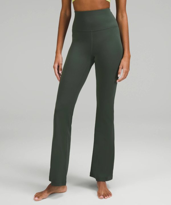 Groove Super-High-Rise Flared Pant *Nulu, Women's Pants, lululemon Groove  超高腰喇叭裤超值好货