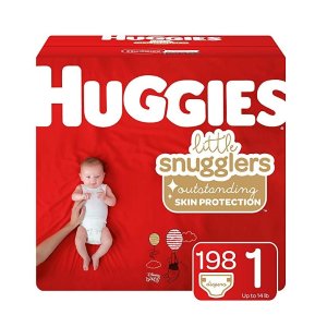 HuggiesLittle Snugglers 1号198片