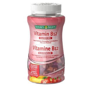 自然之宝Nature's Bounty Vitamin B12软糖75粒
