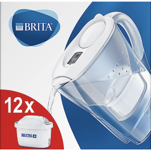 Prime Day 狂欢价：Brita 滤水壶+12个滤芯组合 喝出健康 拒绝脱发