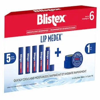 Blistex唇膏 6-pack