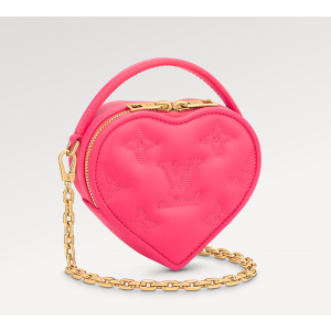 Louis Vuitton 2023 情人节限定系列｜爱心粉色包包 送女友绝佳