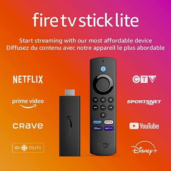 Fire TV Stick Lite  智能电视棒