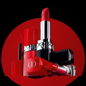 Dior 迪奥彩妆 新年好价 烈焰蓝金口红、红管#999等冰点价入