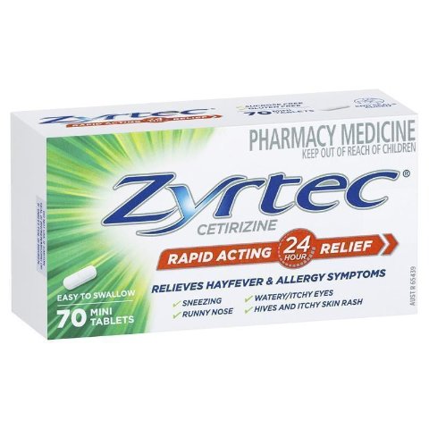 Zyrtec 抗过敏片