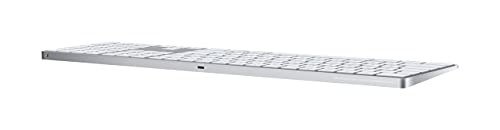 Magic Keyboard with Numeric Keypad (Wireless) - US English - Silver
