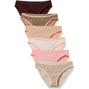 Amazon Essentials 女士内裤6件套 纯棉质地 定期换新好选择