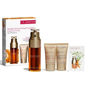 Clarins 娇韵诗 双萃精华50ml+抗老早晚霜$105(值$243) 罕见参加