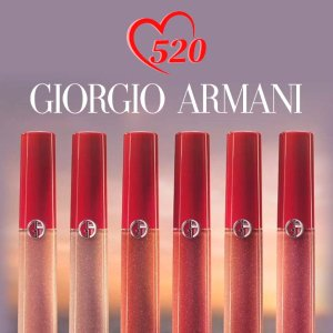 低至5折 红管3只装仅€27.5520送礼：Armani 阿玛尼经典唇釉、口红专场 多色可选
