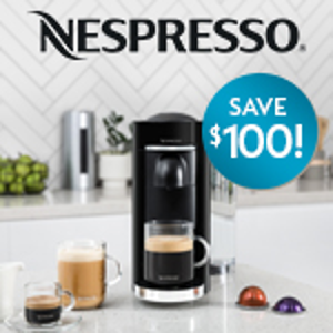 Nespresso VertuoPlus 胶囊咖啡机 热卖 2色可选