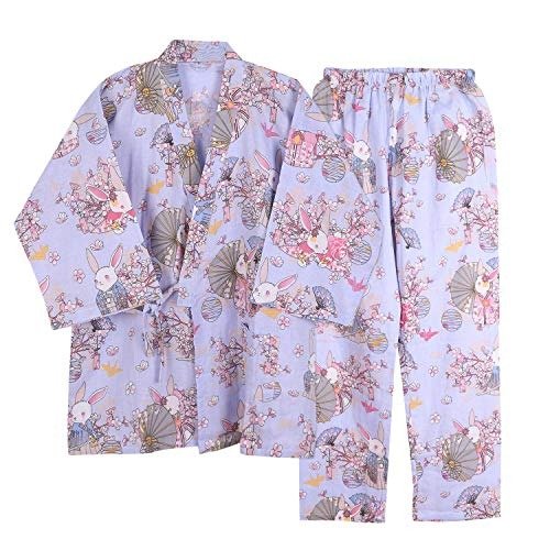 日式棉麻睡衣