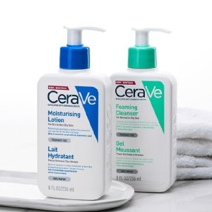 CeraVe 收明星氨基酸洁面 发光PM乳 三重神经酰胺 温和修复